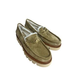 Pedro Garcia Extralight Sherpa Loafers Moccasin Suede Leather 37‎ Made in Spain
